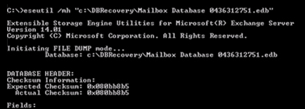 Does Eseutil Fail to Repair EDB file?